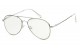 Fashion Metallic Clear Lens Eyewear nerd-1213