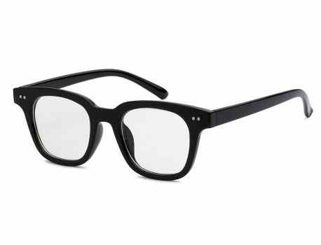 Fashion Metallic Clear Lens Eyewear nerd-1213