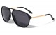 Flat Top Plastic Frame Aviators Sunglasses av-5464