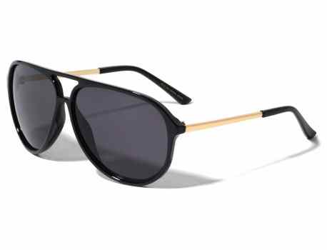 Flat Top Plastic Frame Aviators Sunglasses av-5464