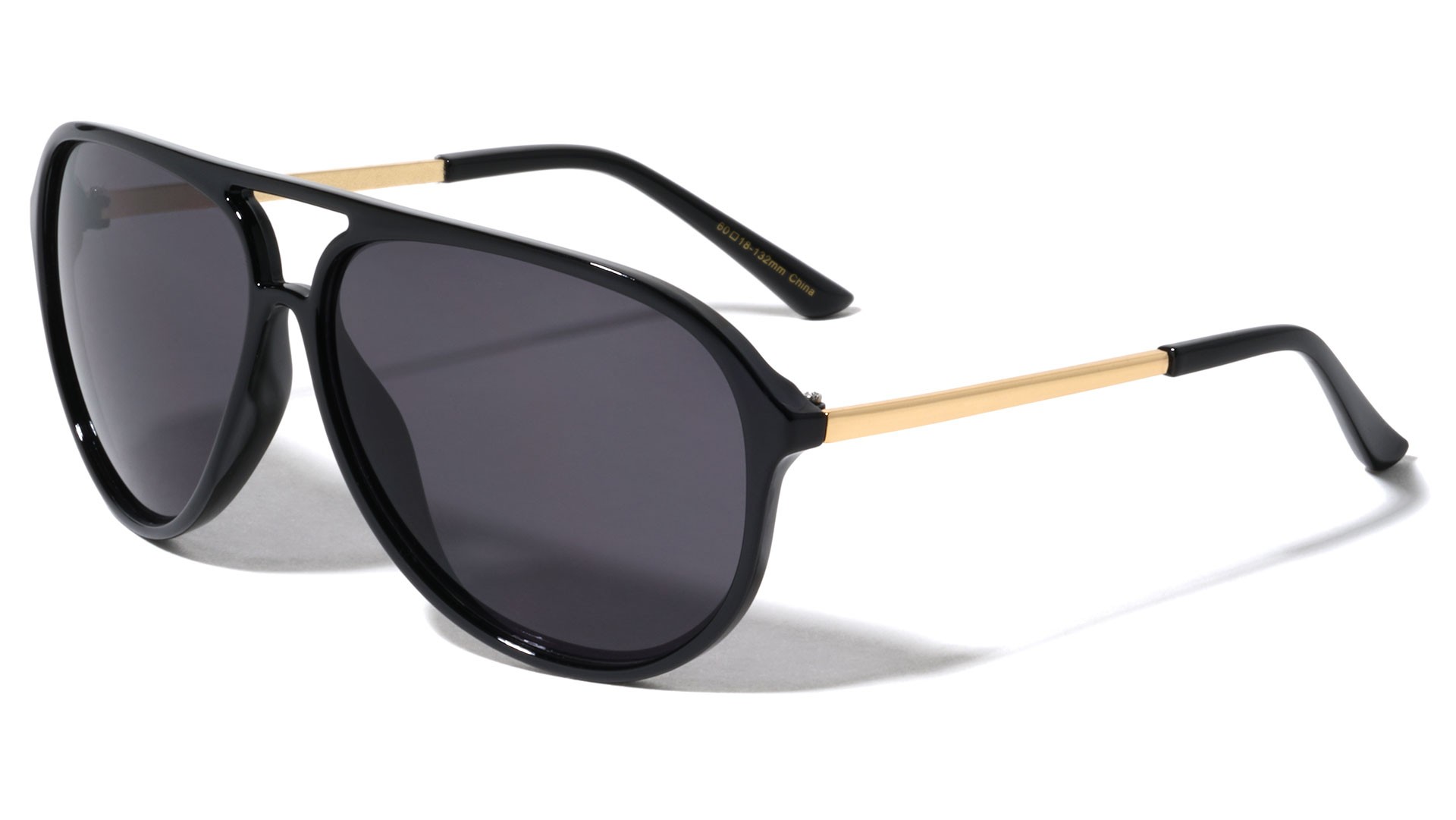 Black plastic aviators outlet