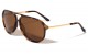 Flat Top Plastic Frame Aviators Sunglasses av-5464