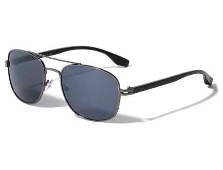 Metal Square Aviators Sunglasses bm759
