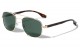 Metal Square Aviators Sunglasses bm759