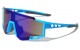 Rimless Top Shield Sports Sunglasses bp0196-cm
