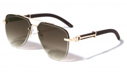 Metal Frame Classic Aviators Sunglasses av-1715
