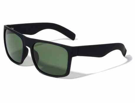 Glass Lens Soft Touch Sunglasses p9986-gl-blk-sft