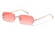 Giselle Metallic Rimless Sunglasses gsl28241