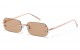 Giselle Metallic Rimless Sunglasses gsl28241