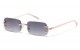 Giselle Metallic Rimless Sunglasses gsl28241