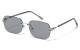 Giselle Metalic Rimless Square Shades gsl28242