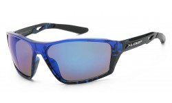 Xloop Polymer Wrap Frame Sunglasses x2702