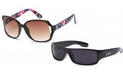 Mixed Kids Shades kg-loc9003-bk/kg-rom90086