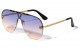 Lion Head Rimless One-Piece Aviator lh-m7825