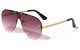 Lion Head Rimless One-Piece Aviator lh-m7825