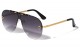 Lion Head Rimless One-Piece Aviator lh-m7825