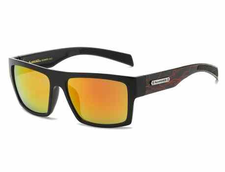 Biohazard Square Frame Sunglasses bz66303