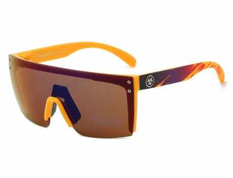 Biohazard Square Wrap Sunglasses bz66304