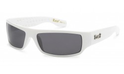 Locs All White Sunglasses loc9003-wht