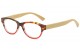 Reading Glasses Bamboo Temple r457-bam