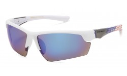 Xloop Polymer Wrap Frame Sunglasses x2718-usa