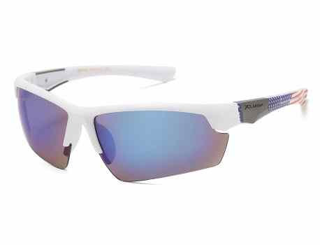 Xloop Polymer Wrap Frame Sunglasses x2718-usa