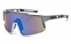 Xloop Sports Wrap Shield Sunglasses x3653