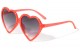 Kids Heart Glitter Sunglasses k870-heart