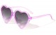 Kids Heart Glitter Sunglasses k870-heart