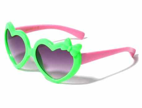 Kids Heart Shaped Sunglasses k909-heart