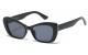 Rhinestone Square Frame Sunglasses rs2050