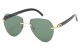 Giselle Metallic Rimless Aviator gsl28251