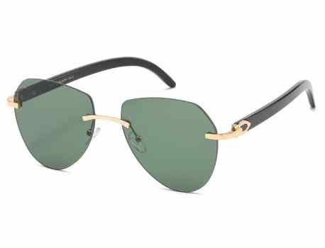 Giselle Metallic Rimless Aviator gsl28251