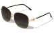 Kleo Semi-Rimless Metallic Sunglasses lh-m7811