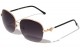 Kleo Semi-Rimless Metallic Sunglasses lh-m7811