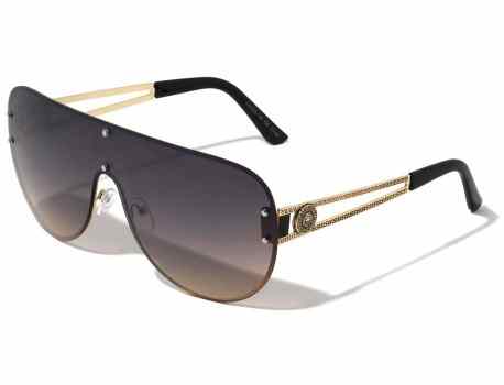 Kleo Rimless Shield Sunglasses lh-m7812
