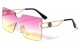 Kleo Rimless Butterfly Sunglasses lh-m7823