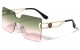 Kleo Rimless Butterfly Sunglasses lh-m7823