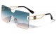 Kleo Rimless Butterfly Sunglasses lh-m7823