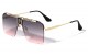 KLEO Rimless One Piece Aviator lh-m7829