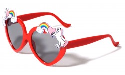 Kids Heart Shaped Sunglasses k812-heart