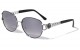 Kleo Round Cat Eye Chain Sunglasses  lh-7819