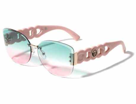 Kleo Rimless Cat Eye Sunglasses lh-m7840