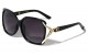 Kleo Cut Out Rhinestone Temple Shades lh-p4017