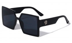  Lion Thick Temple Square Frame Shades lh-p4036