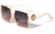 Kleo Thick Temple Square Sunglasses lh-p4057