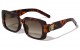 Lion Thick Rim Rectangle Sunglasses lh-p4039