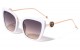 Lion Fashion Cat Eye Sunglasses lh-p4040
