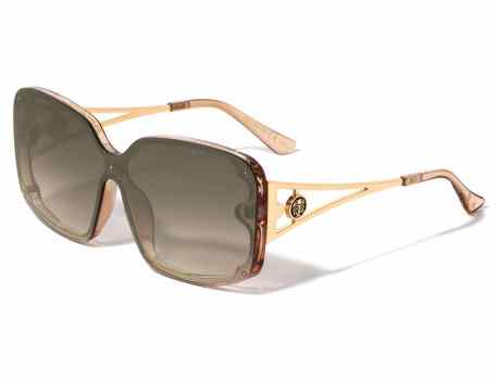 Lion Rimless Rounded Butterfly Shades lh-p4041