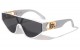 Lion Shield Thick Temple Sunglasses lh-p4046